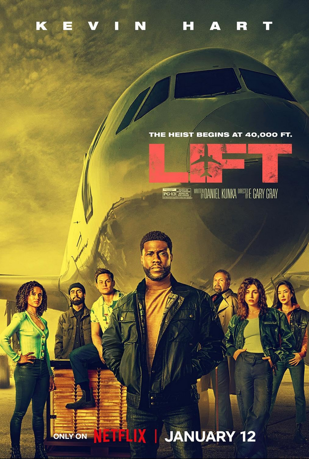 Lift Hindi Dubbed Movie Poster (2024)