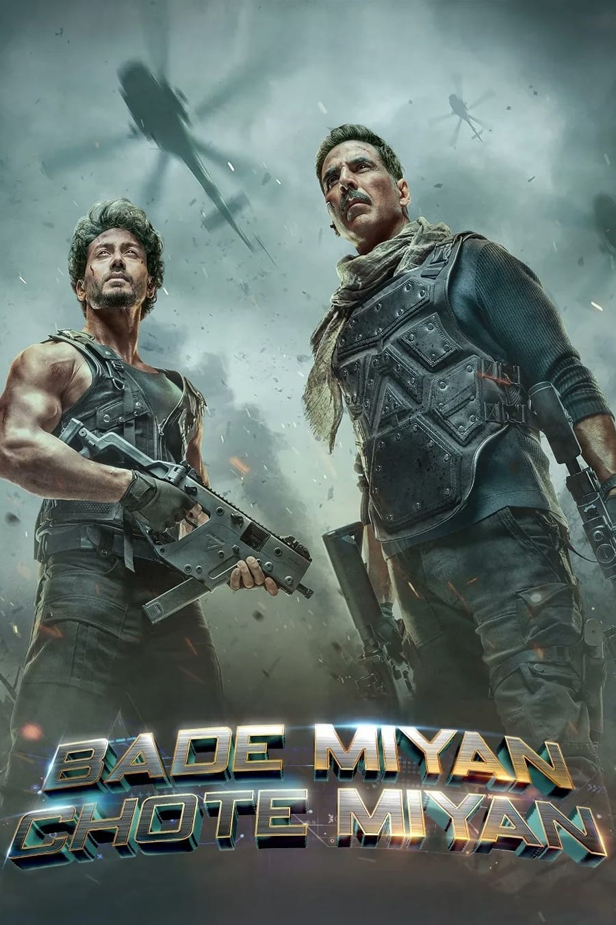 Bade Miyan Chote Miyan Hindi Dubbed Movie Poster (2024)