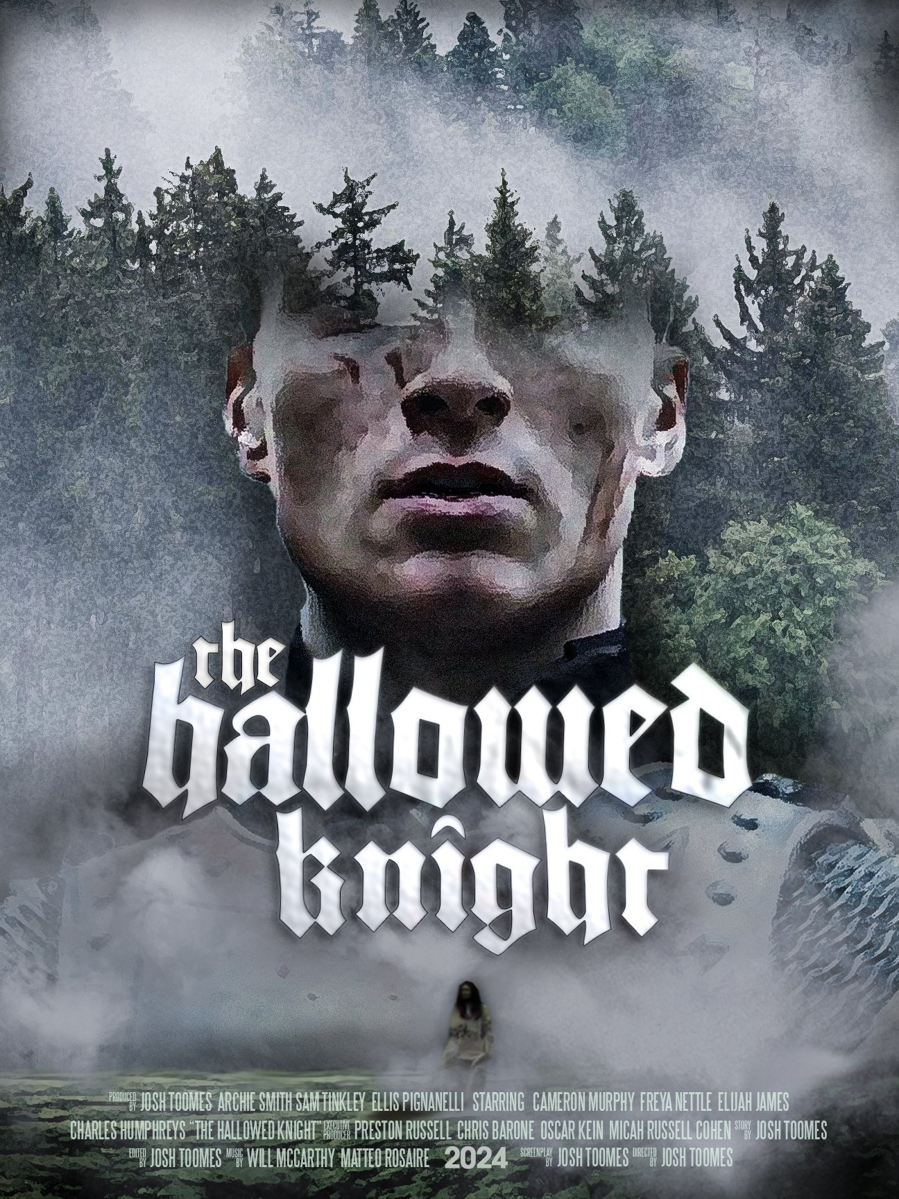 The Hallowed Knight Hindi Dubbed Movie Poster (2024)