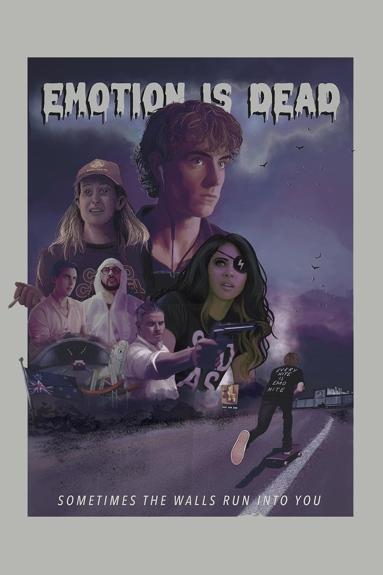 Emotion Is Dead Hindi Dubbed Movie Poster (2024)